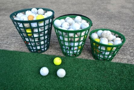 driving range ball basket