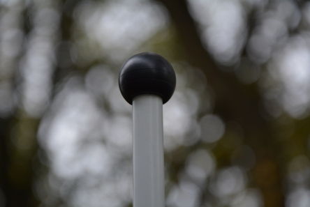 round top knob