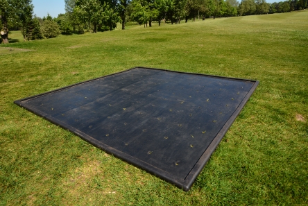 rubber frame for golf mat 156 x 156