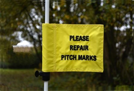 yellow prp hole placement flag